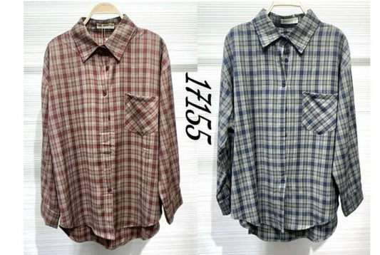 Camicia a quadri over